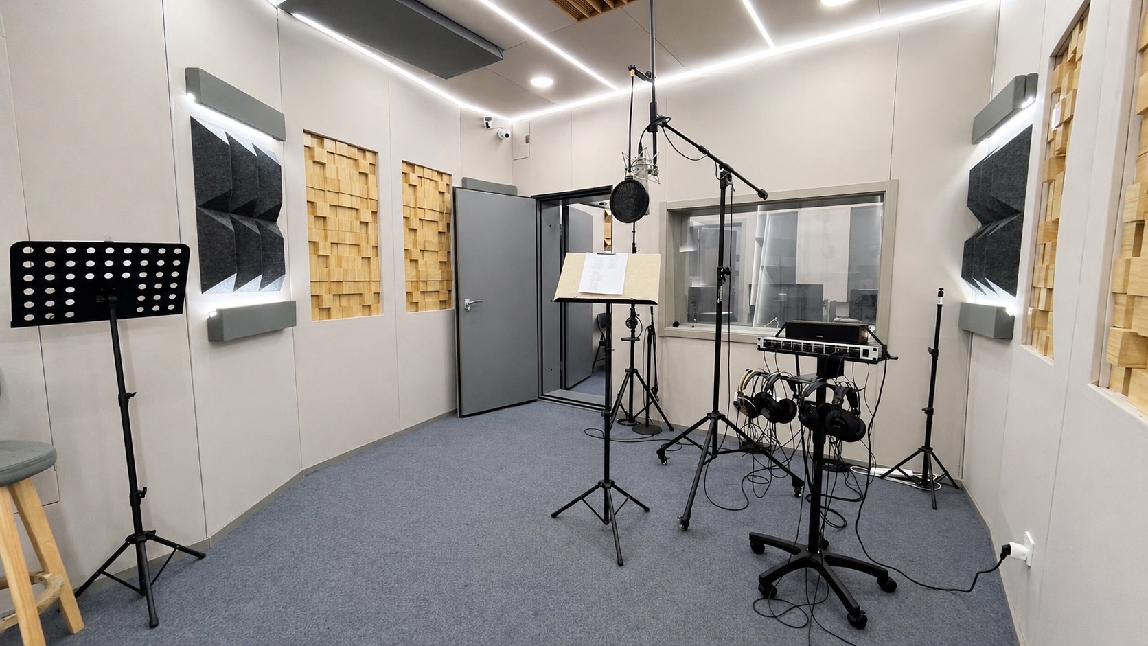 人声录音区域
